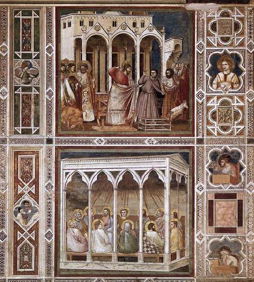 GIOTTO di Bondone Decorative bands china oil painting image